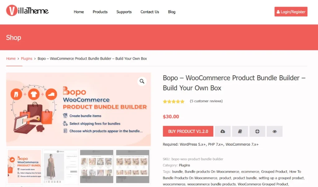 Bopo – WooCommerce Product Bundle Builder Premium