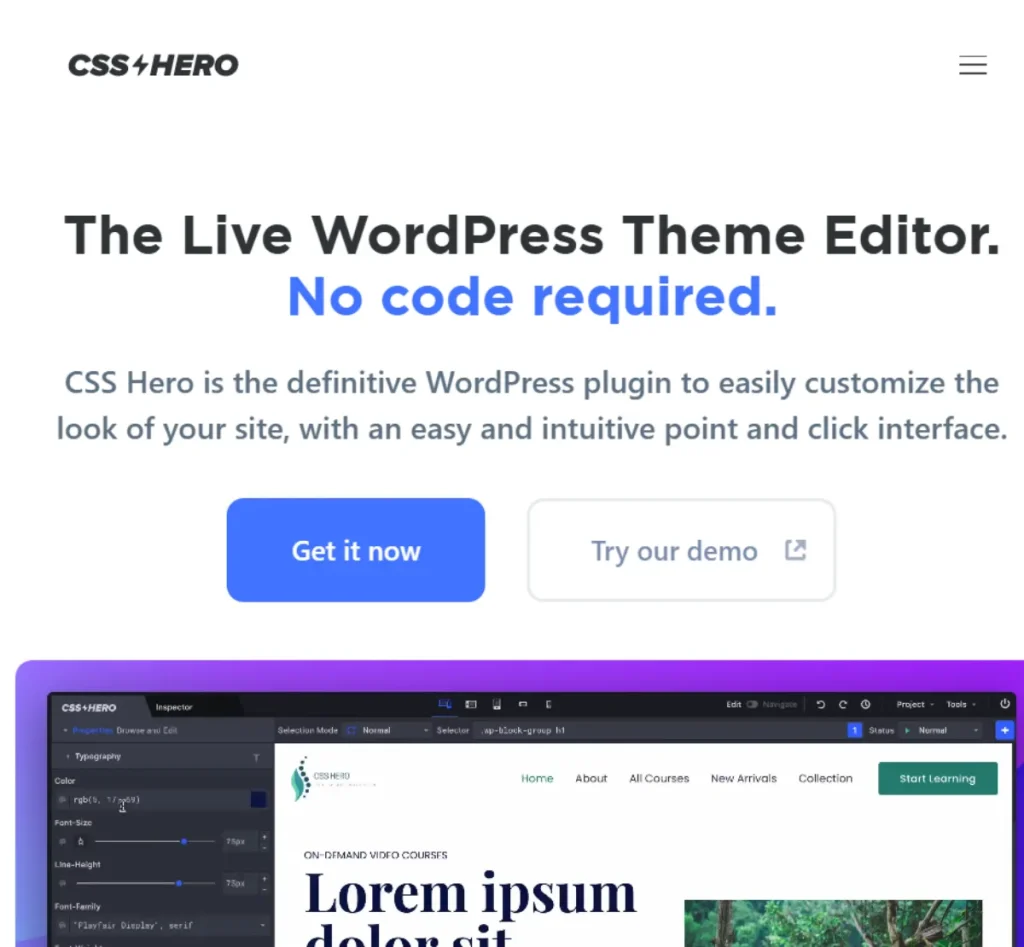 CSS Hero