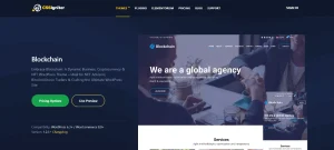 CSS Igniter Blockchain WordPress Theme