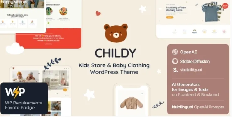 Childy — Kids Store & Baby Clothing WordPress Theme