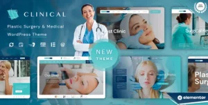Clinical - Plastic Surgery WordPress Theme