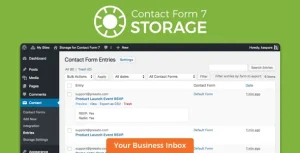 Contact Form 7 Storage