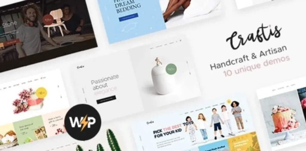 Craftis - Handmade, Handcraft & Artisan WordPress Theme + WCFM