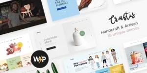 Craftis - Handmade, Handcraft & Artisan WordPress Theme + WCFM