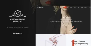Custom Made | Jewelry Manufacturer and Store WordPress Theme