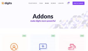 DIGITS: One Click Login/Signup Addon