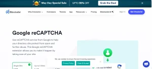 Directorist Google reCAPTCHA