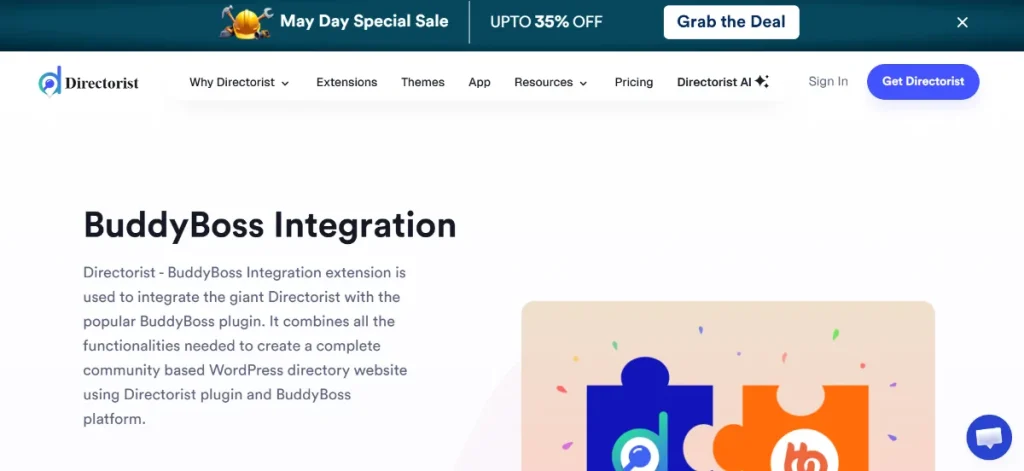 Directorist – BuddyBoss Integration