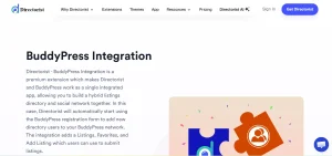 Directorist – BuddyPress Integration