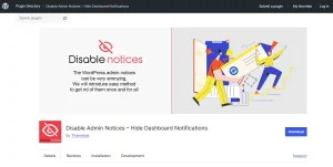 Disable Admin Notices premium