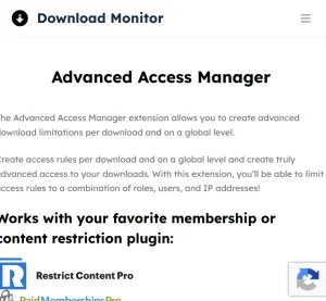 Download Monitor – Advanced Access Manager