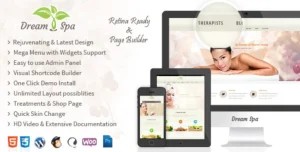 Dream Spa - Salon, Spa WordPress Theme