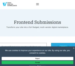 Easy Digital Downloads – Frontend Submissions