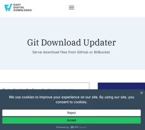 Easy Digital Downloads – Git Download Updater