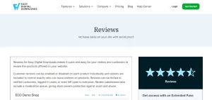 Easy Digital Downloads – Reviews