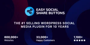 Easy Social Share Buttons for WordPress