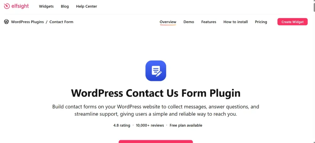 Elfsight Contact Form CC