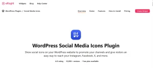 Elfsight Social Icons CC