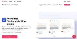 Elfsight Testimonials Slider CC