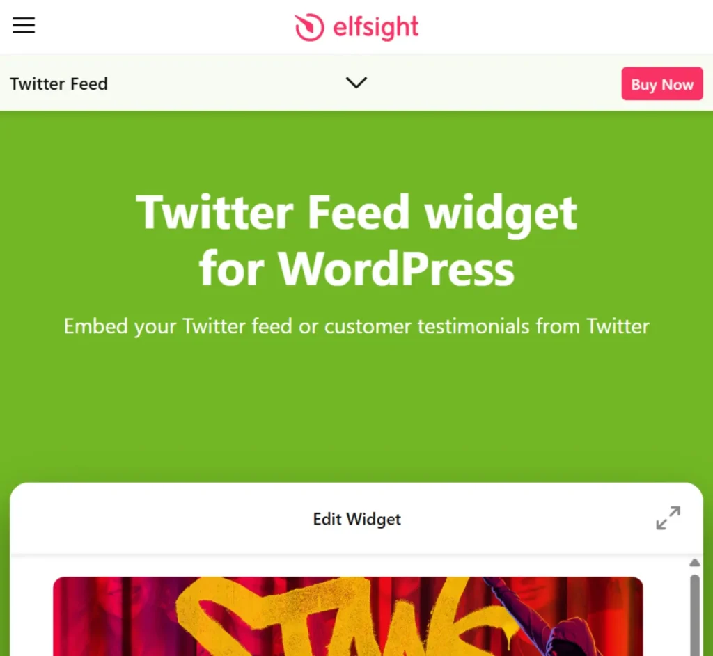 Elfsight Twitter Feed CC