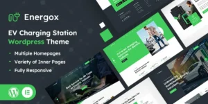 Energox | EV Charging Station WordPress Theme