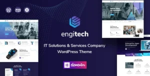Engitech - IT Solutions & Services WordPress Theme
