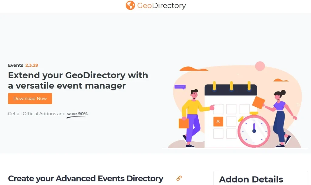 Events for GeoDirectory