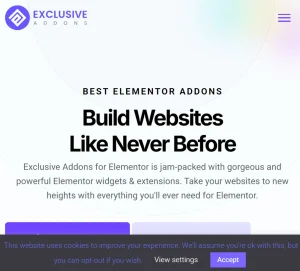 Exclusive Addons Elementor Pro