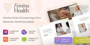 Femina Health - Women's Health & Fertility Clinic Medical WordPress Theme