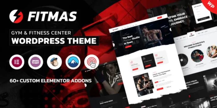 Fitmas - Gym & Fitness Center WordPress Theme