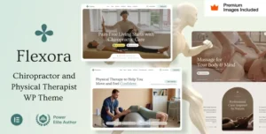 Flexora – Chiropractors Message and Physical Therapists WordPress Theme