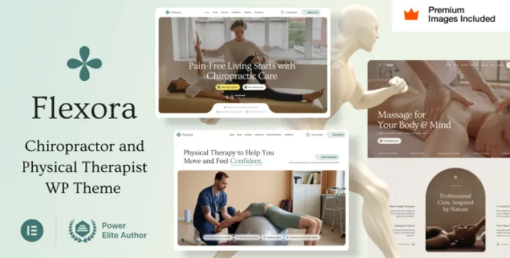 Flexora – Chiropractors Message and Physical Therapists WordPress Theme