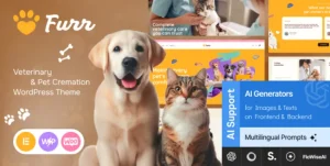 Furr - Veterinary & Pet Shop WordPress Theme