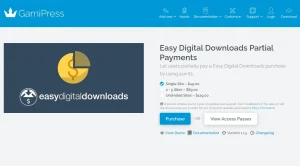 GamiPress – Easy Digital Downloads Partial Payments