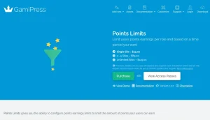 GamiPress – Points Limits