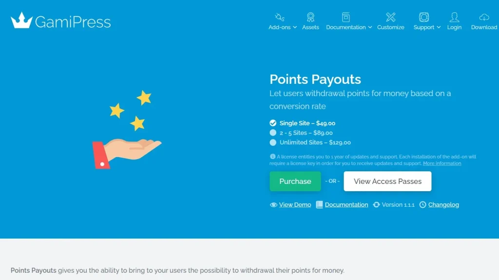 GamiPress – Points Payouts