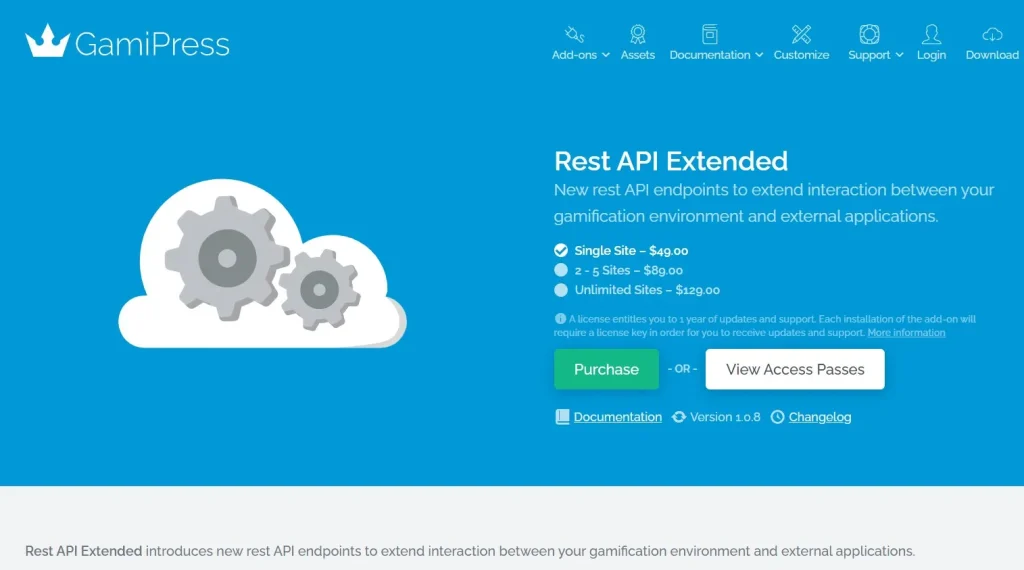 GamiPress – Rest API Extended