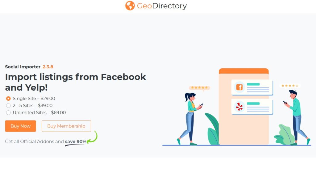 GeoDirectory Social Importer