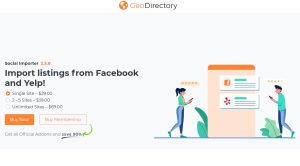 GeoDirectory Social Importer