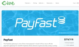 Give – PayFast Payment Gateway