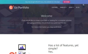 Go Portfolio – WordPress Responsive Portfolio