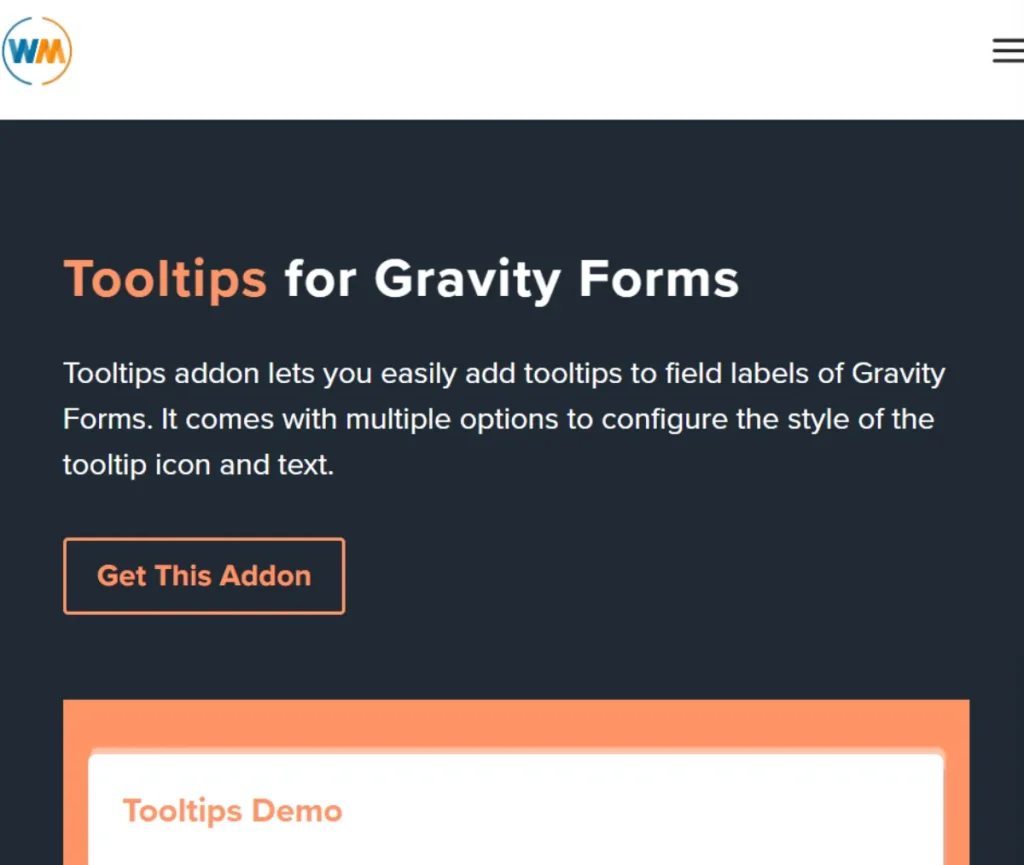Gravity Forms Tooltips