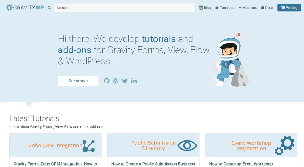 GravityWP – Advanced Number Field