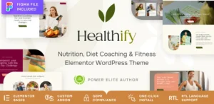 Healthify – Weight Loss Recipes, Fitness & Health Coaching WordPress Theme