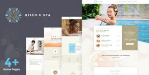 Helen’s Spa - Beauty Spa, Health Spa & Wellness WordPress Theme