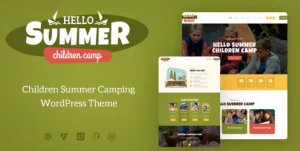 Hello Summer | Children Camp WordPress Theme