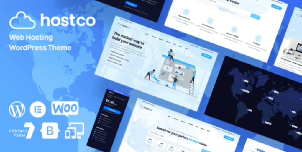 Hostco - Hosting Service WordPress Theme