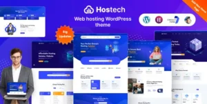 Hostech - Web hosting & WHMCS WordPress theme