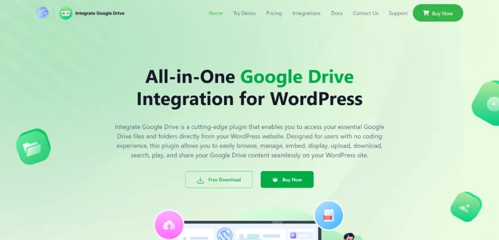 Integrate Google Drive (PRO)