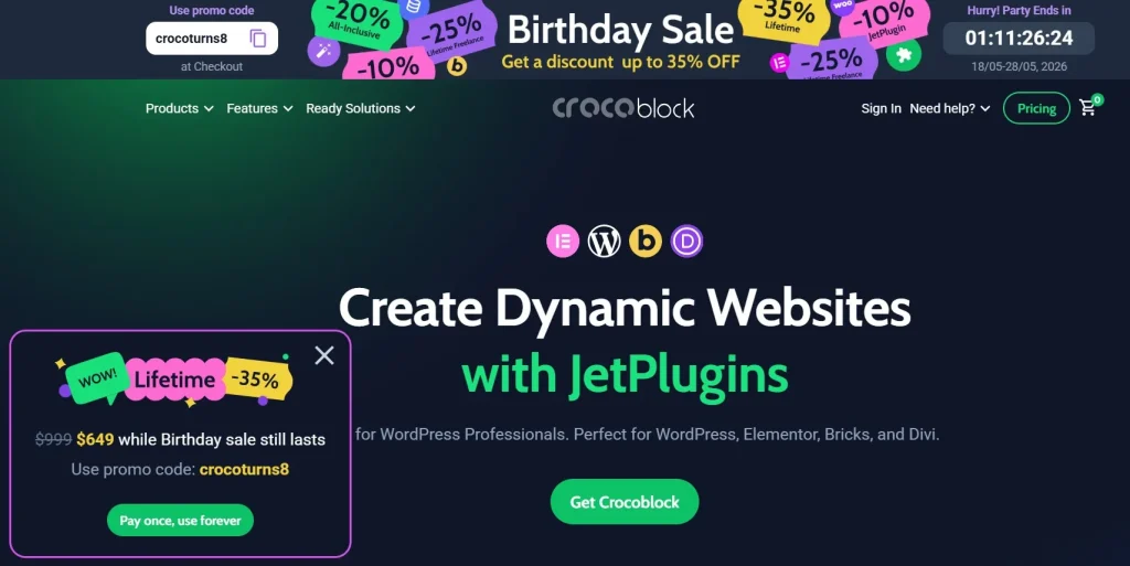 JetPlugins Dynamic Data Addon